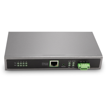 4 Ports Desktop Serial Device Server